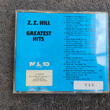 Z.Z. HILL GREATEST HITS CD