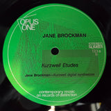 JANE BROCKMAN MUSIC FOR KURZWEIL