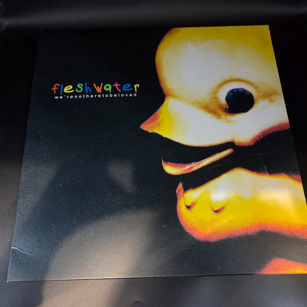 FLESHWATER WERE NOT HERE TO BE LOVED CLEAR YELLOW SMOKE