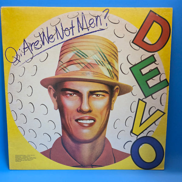 DEVO ARE WE NOT MEN 1P