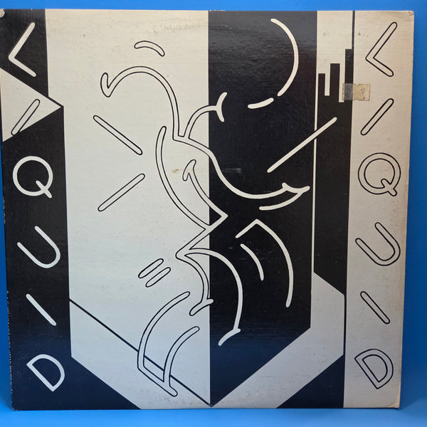 LIQUID LIQUID S/T 1P BLACK WHITE LABEL