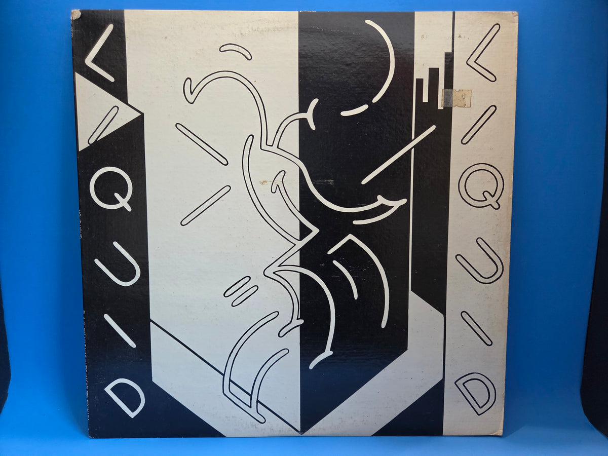 LIQUID LIQUID S/T 1P BLACK WHITE LABEL