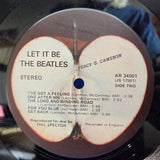 BEATLES LET IT BE RED APPLE