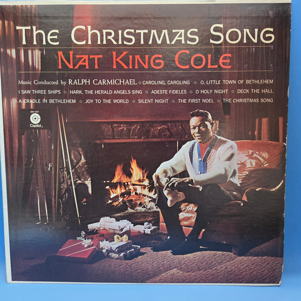 NAT KING COLE THE CHRISTMAS SONG YELLOW LABEL