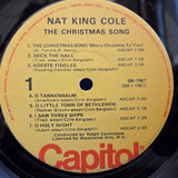NAT KING COLE THE CHRISTMAS SONG YELLOW LABEL