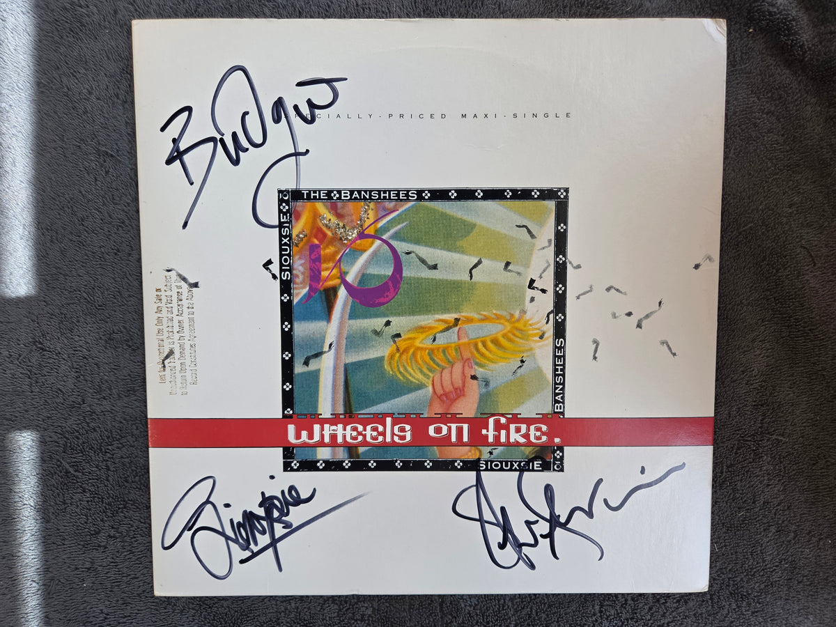SIOUXSIE & THE BANSHEES WHEELS OF FIRE 12" AUTO