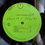 LAURIE ANDERSON UNITED STATES LIVE BOX SET