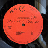 LAURIE ANDERSON UNITED STATES LIVE BOX SET