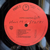 LAURIE ANDERSON UNITED STATES LIVE BOX SET