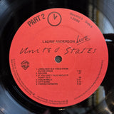 LAURIE ANDERSON UNITED STATES LIVE BOX SET