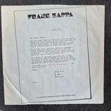 FRANK ZAPPA SHIP ARRIVING TOO LATE SAVE A DROWNING WITCH