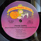 FRANK ZAPPA SHIP ARRIVING TOO LATE SAVE A DROWNING WITCH