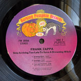 FRANK ZAPPA SHIP ARRIVING TOO LATE SAVE A DROWNING WITCH