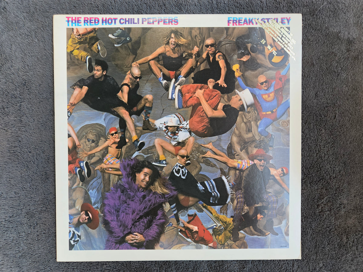 RED HOT CHILI PEPPERS FREAKY STYLEY W/ INNER SLEEVE FIRST PRESSING