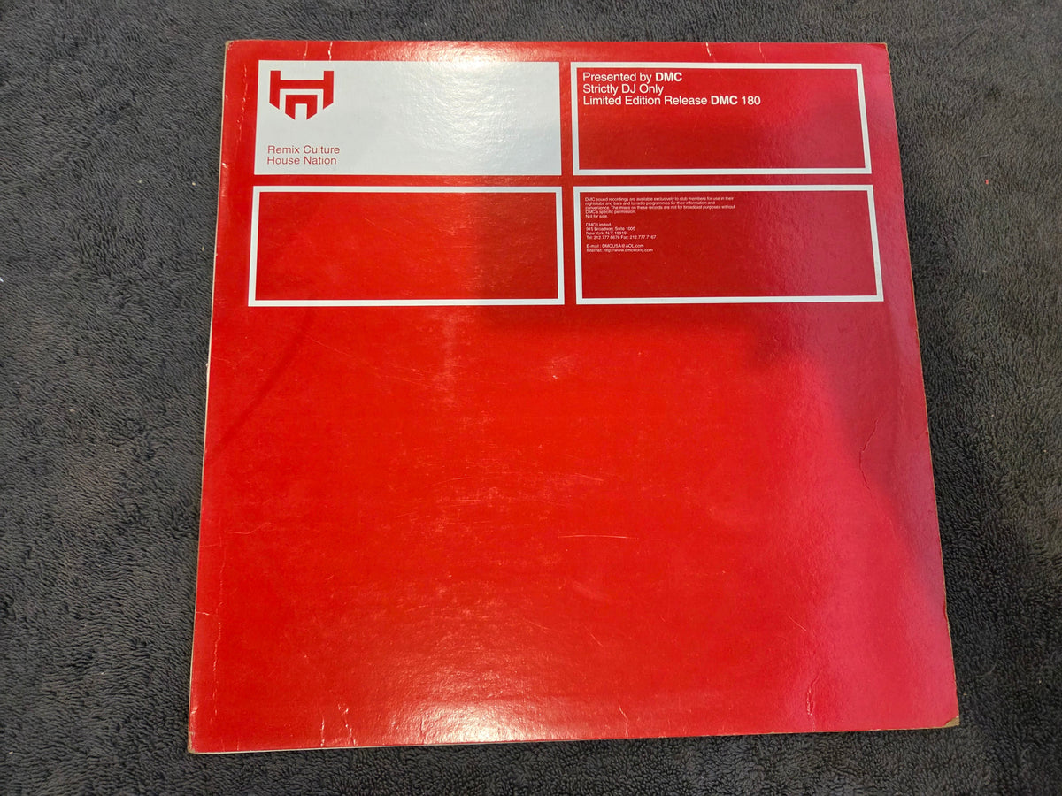 REMIX CULTURE HOUSE NATION 180 V/A 12"