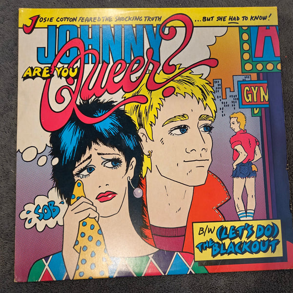JOSIE COTTON JOHNNY ARE YOU QUEER ELEKTRA 12"