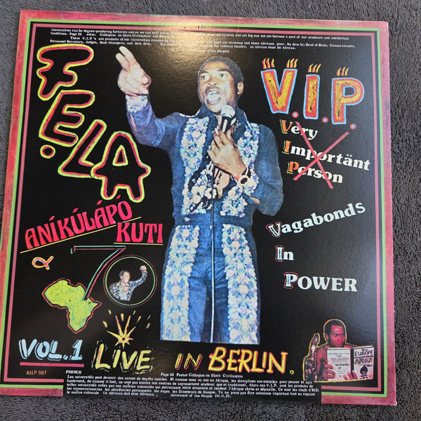 FELA KUTI & AFRICA 70 VIP VAGABONDS IN POWER LIVE IN BERLIN VOL. 1