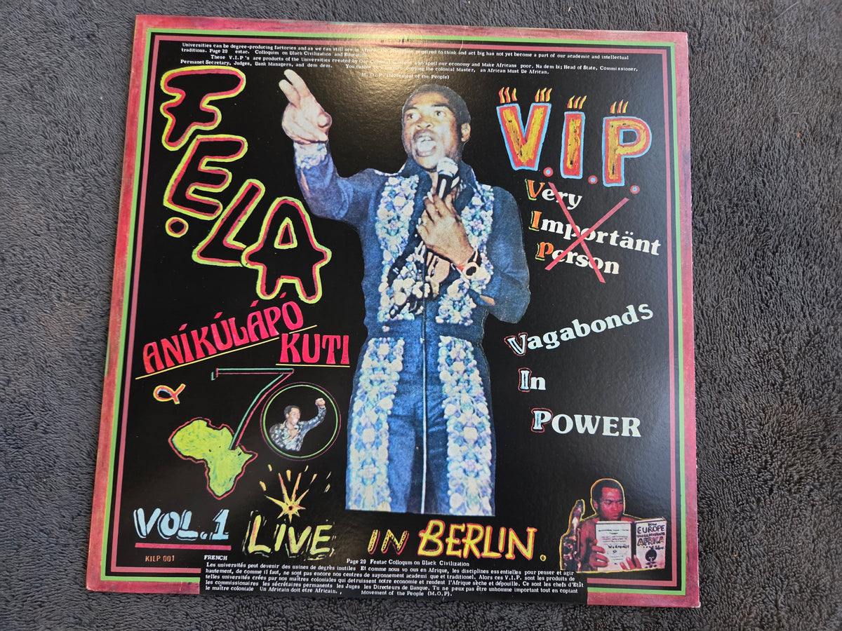FELA KUTI & AFRICA 70 VIP VAGABONDS IN POWER LIVE IN BERLIN VOL. 1