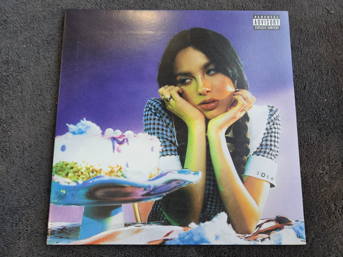 OLIVIA RODRIGO SOUR ALT COVER BLUE