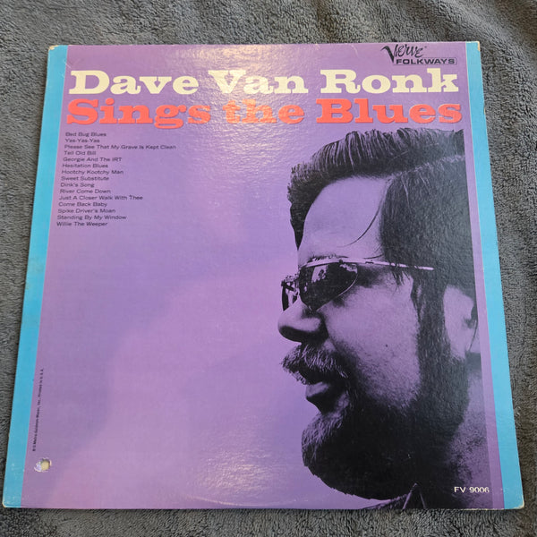 DAVE VAN RONK SINGS THE BLUES 1965