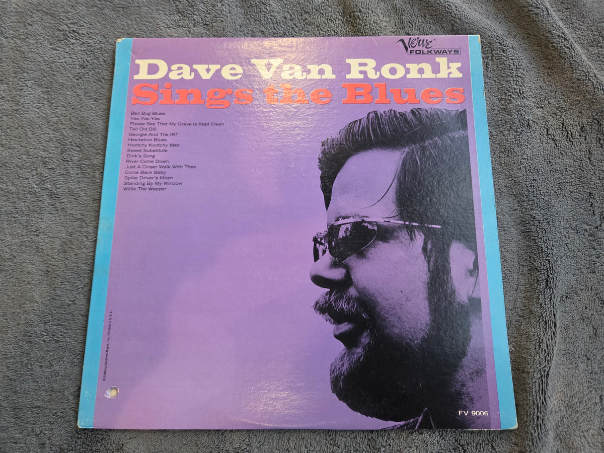 DAVE VAN RONK SINGS THE BLUES 1965