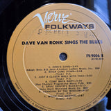DAVE VAN RONK SINGS THE BLUES 1965