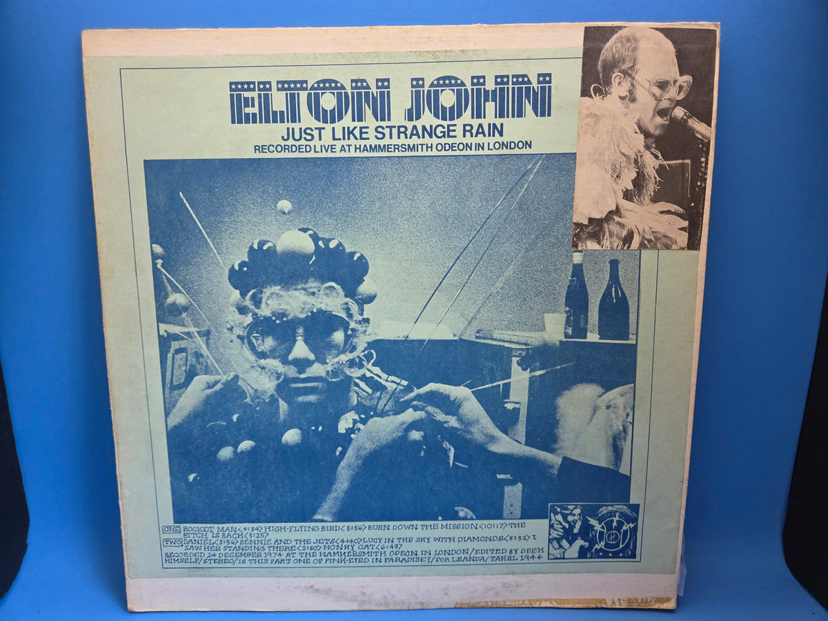 ELTON JOHN JUST LIKE STRANGE RAIN