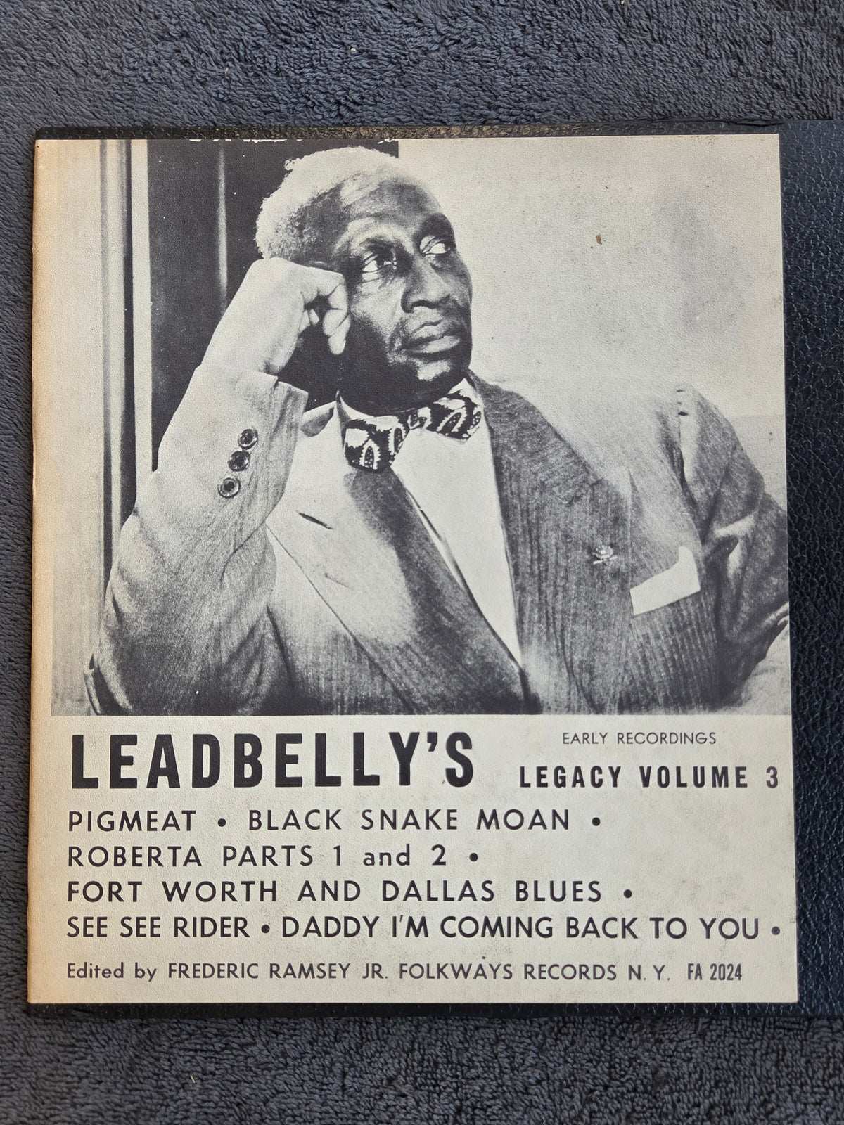 LEADBELLY LEGACY VOLUME 3 10"