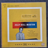 JELLY ROLL MORTON A TREASURY OF IMMORTAL PERFORMANCES 10"