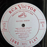 JELLY ROLL MORTON A TREASURY OF IMMORTAL PERFORMANCES 10"