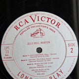 JELLY ROLL MORTON A TREASURY OF IMMORTAL PERFORMANCES 10"