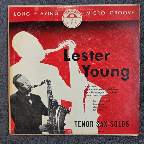 LESTER YOUNG TENOR SAX SOLOS 10"