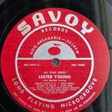 LESTER YOUNG TENOR SAX SOLOS 10"