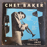 CHET BAKER QUARTET S/T PACIFIC JAZZ 10"
