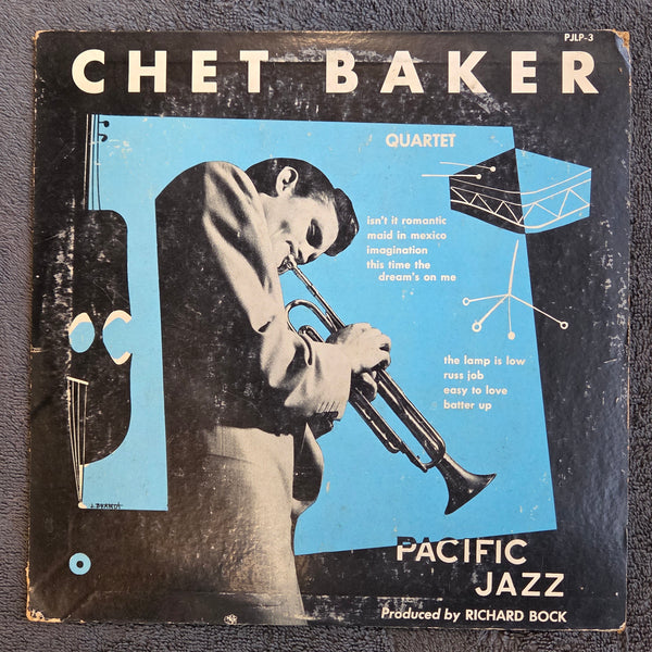 CHET BAKER QUARTET S/T PACIFIC JAZZ 10"
