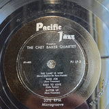 CHET BAKER QUARTET S/T PACIFIC JAZZ 10"