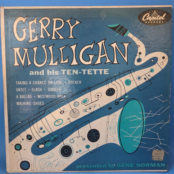 GERRY MULLIGAN AND HIS TEN TETTE 10"
