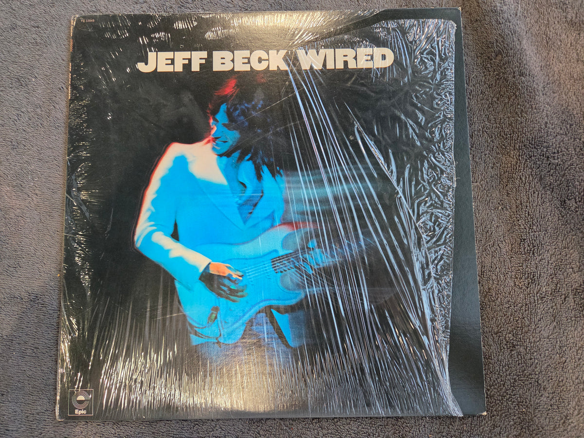 JEFF BECK WIRED 1P ORANGE LABEL