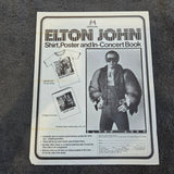 ELTON JOHN CAPTAIN FANTASTIC POSTER INSERTS