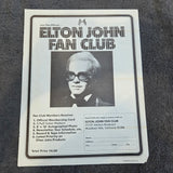 ELTON JOHN CAPTAIN FANTASTIC POSTER INSERTS