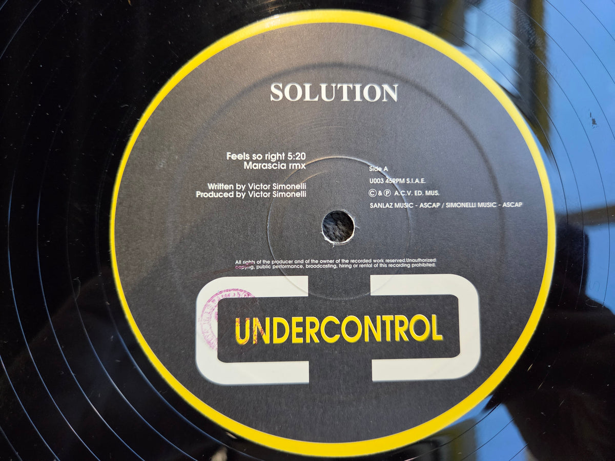 SOLUTION FEELS SO RIGHT ITA IMP 12"