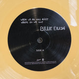 BILLIE EILISH WHEN WE ALL FALL ASLEEP WHERE DO WE GO PALE YELLOW