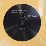 BILLIE EILISH WHEN WE ALL FALL ASLEEP WHERE DO WE GO PALE YELLOW