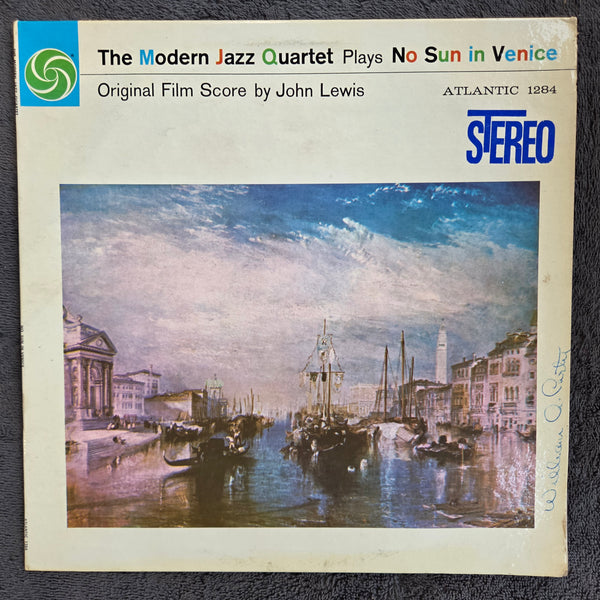 MODERN JAZZ QUARTET PLAYS NO SUN IN VENICE RE