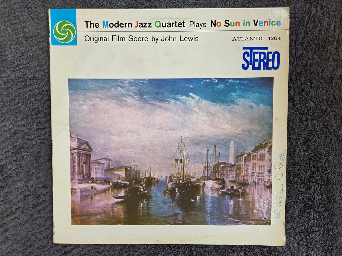 MODERN JAZZ QUARTET PLAYS NO SUN IN VENICE RE