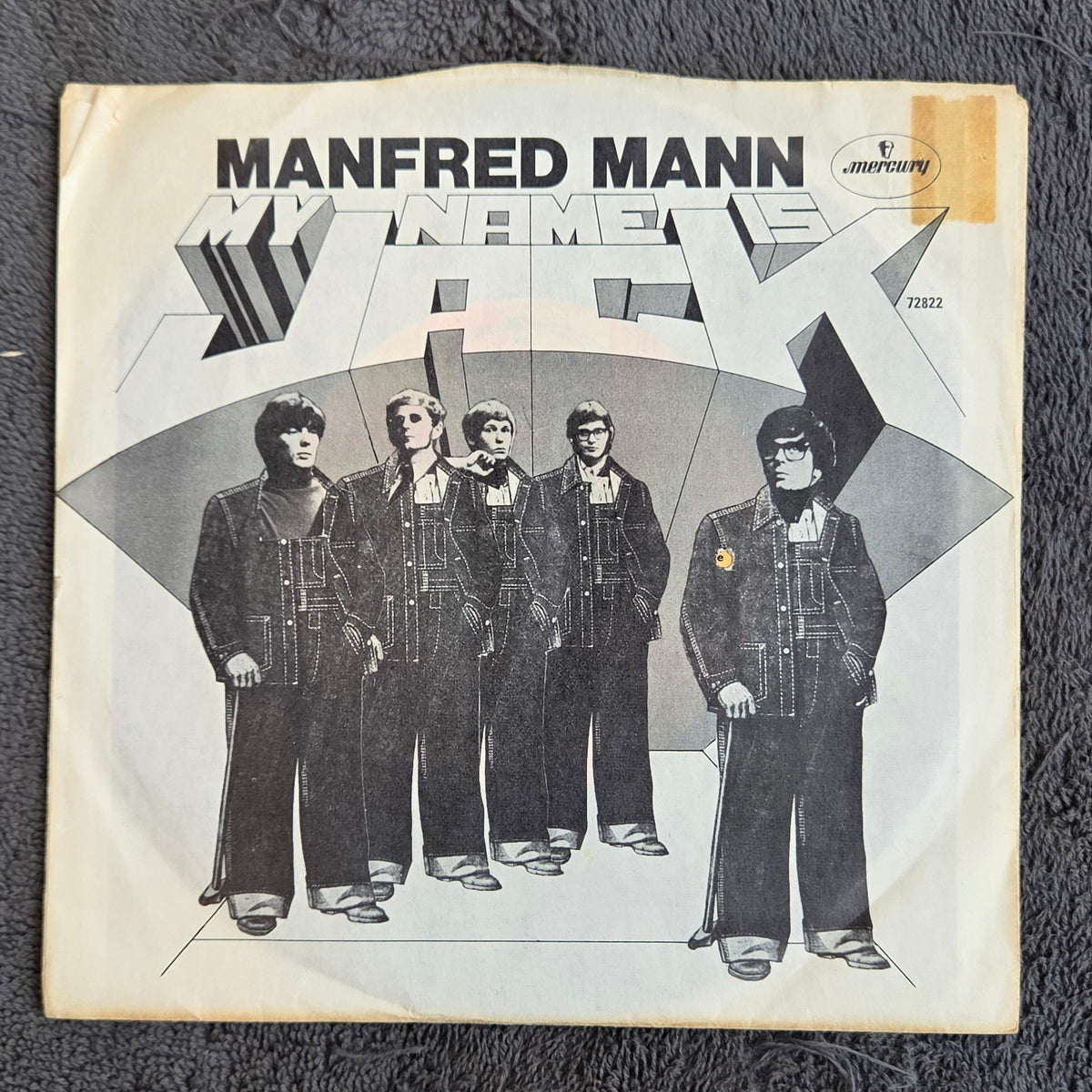 MANFRED MANN MY NAME IS JACK PS 7"