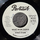 RINGO STARR HEART ON MY SLEEVE MONO WLP 7"