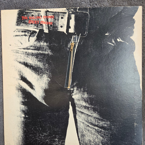 ROLLING STONES STICKY FINGERS ZIPPER COVER 1971
