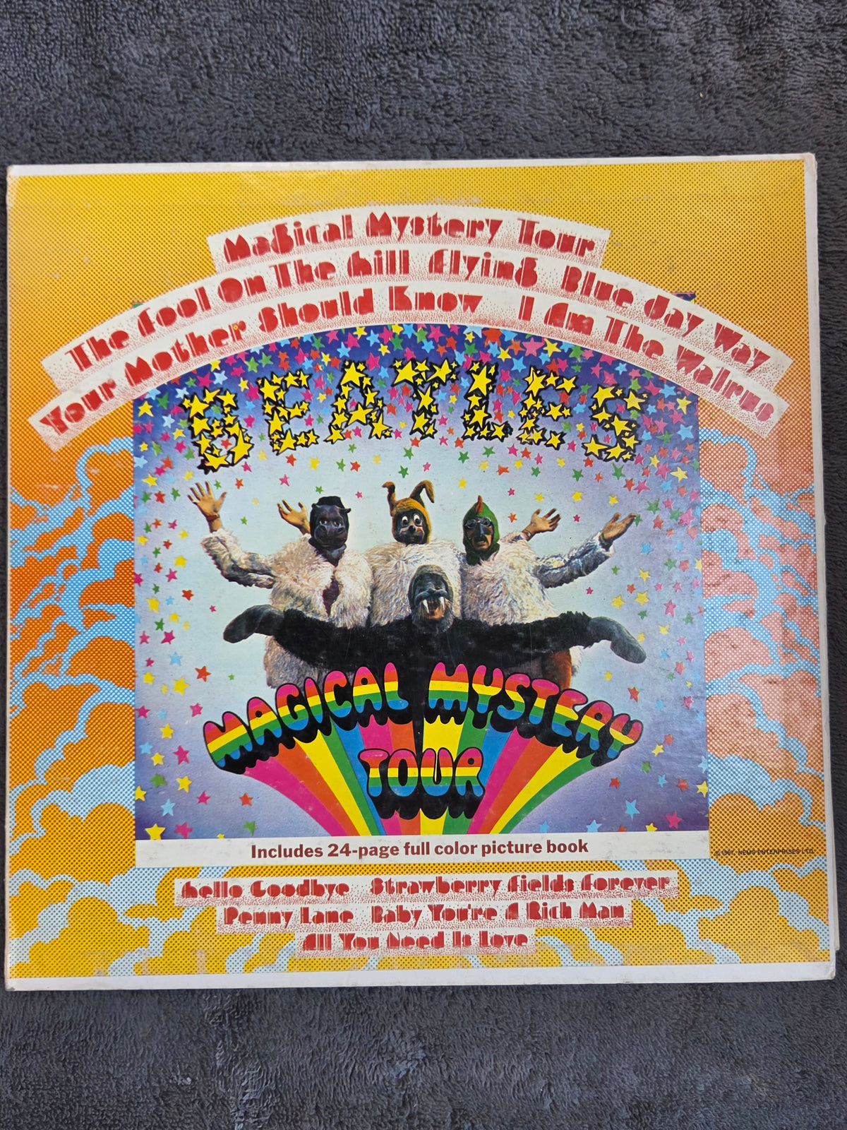 BEATLES MAGICAL MYSTERY TOUR 1969 GREEN LABEL