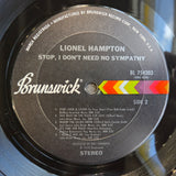 LIONEL HAMPTON STOP I DONT NEED NO SYMPATHY